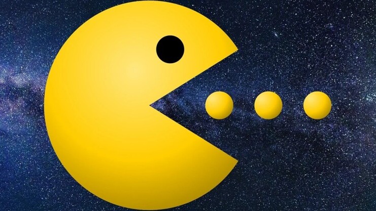 Expanding black holes could be playing Pac Man with the universe