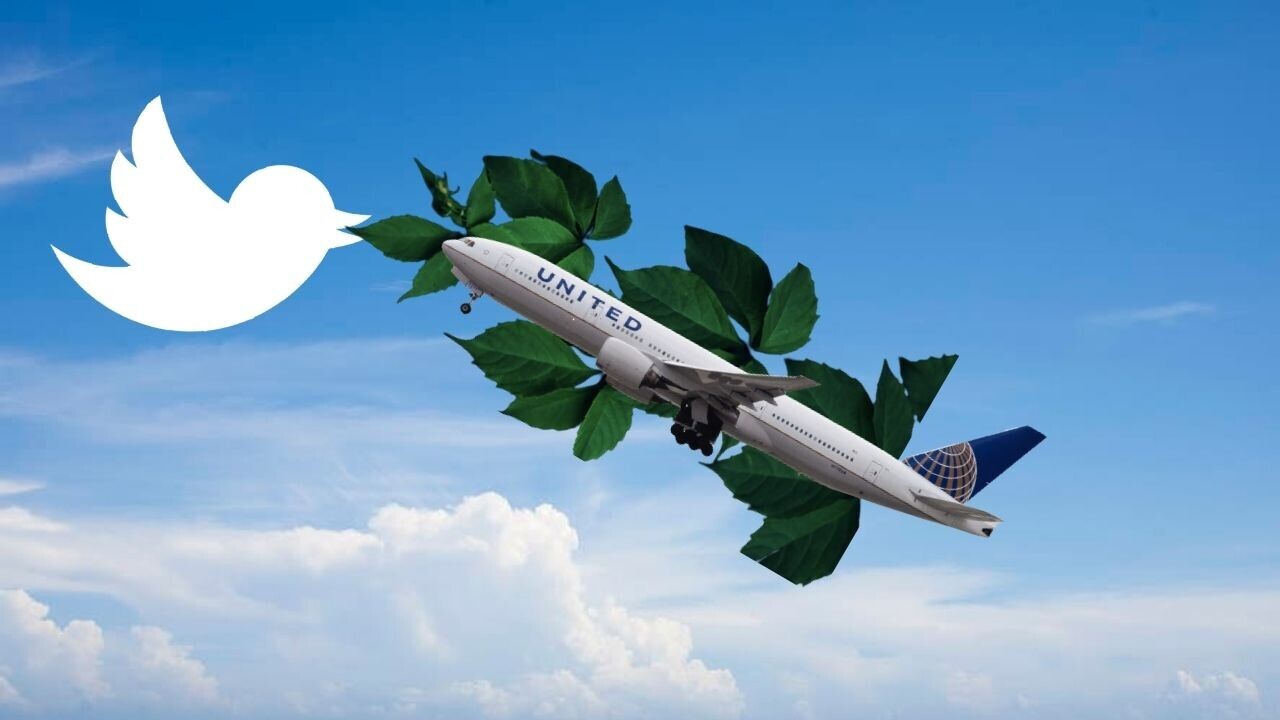 United dragged by Twitter over greenwashing with its ‘100% sustainable fuel’ flight