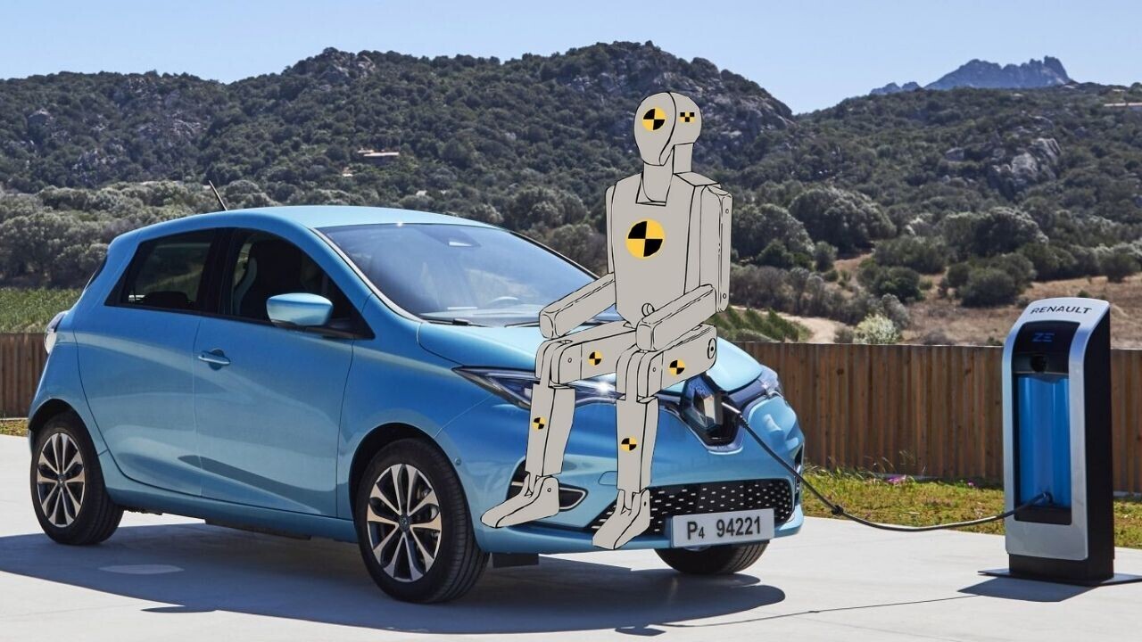 The 2021 Renault Zoe scores a pathetic zero-star safety rating in NCAP crash test