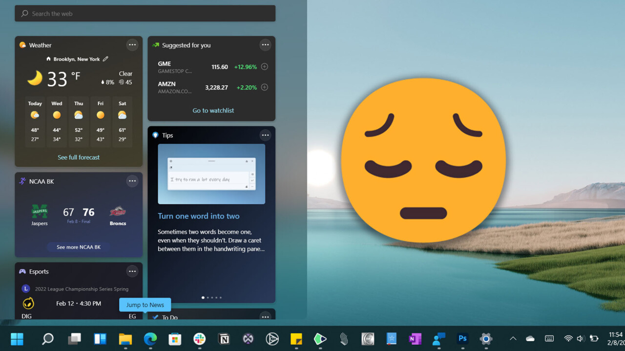 Dear Microsoft, please let me pin Windows 11 widgets to the desktop