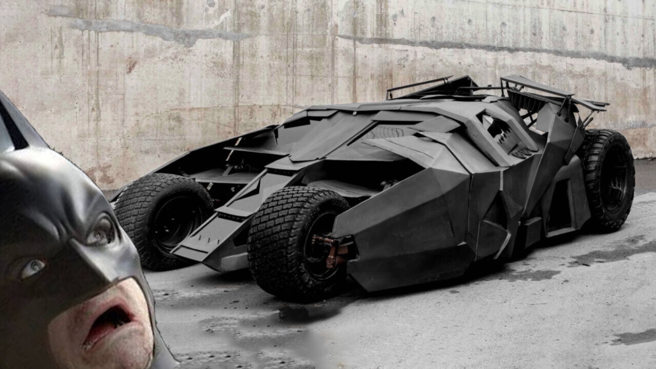 Yes, you can actually buy this badass electric Batmobile