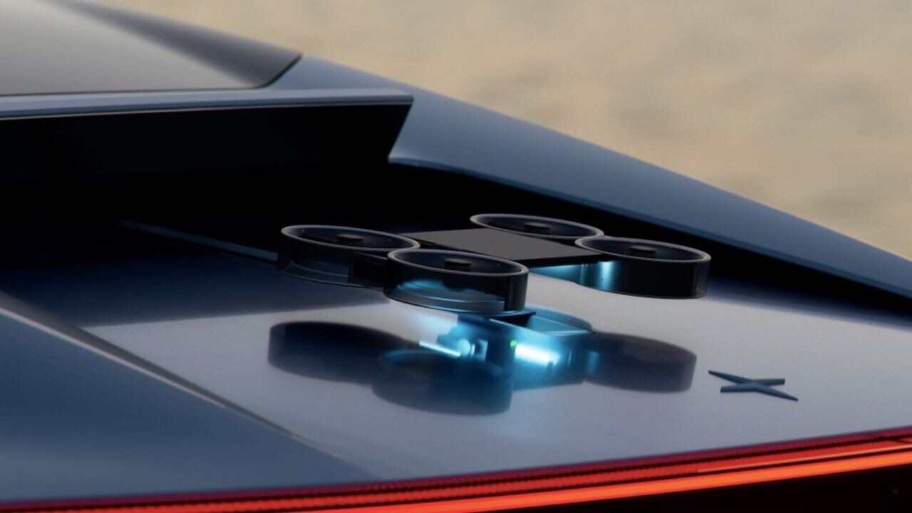 Polestar’s new concept car has a companion drone to film your rides