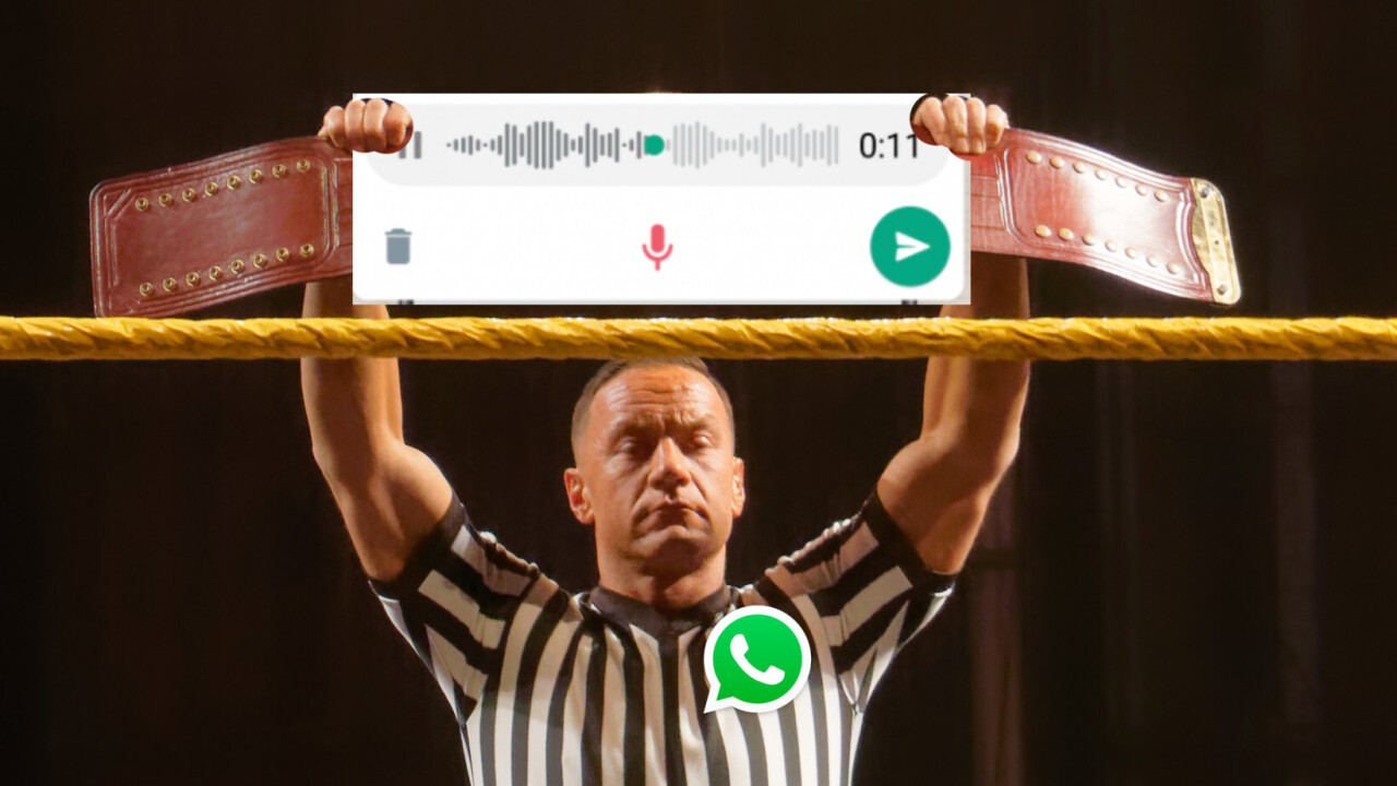 WhatsApp’s new features will make voice messages suck less