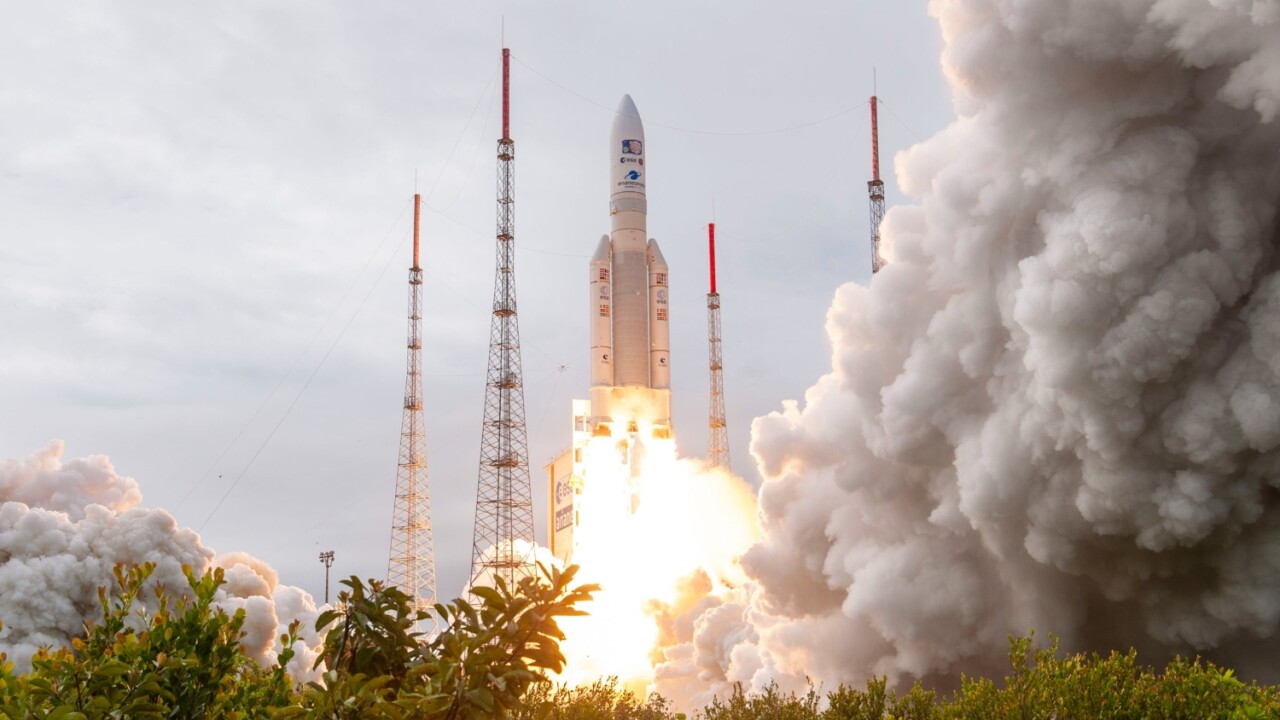 Europe’s Juice space mission blasts off towards Jupiter