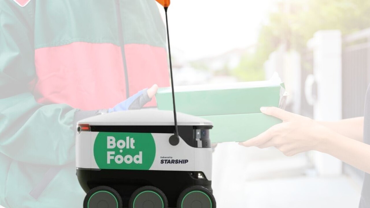 Mobility giant Bolt adopts self-driving Starship robots for food delivery