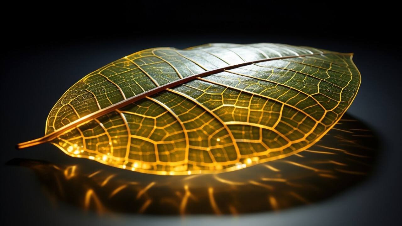 This PV-leaf can harness more power than standard solar panels