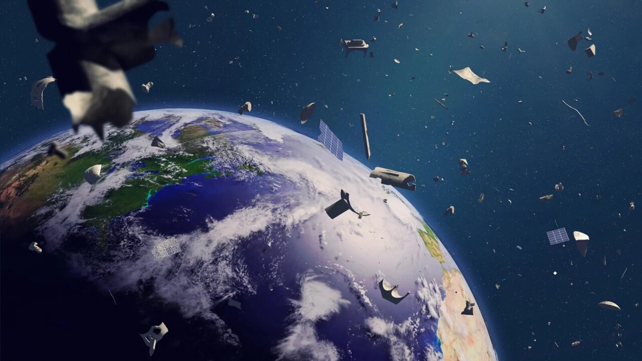 Target of Europe’s space junk cleanup mission hit by… more space junk