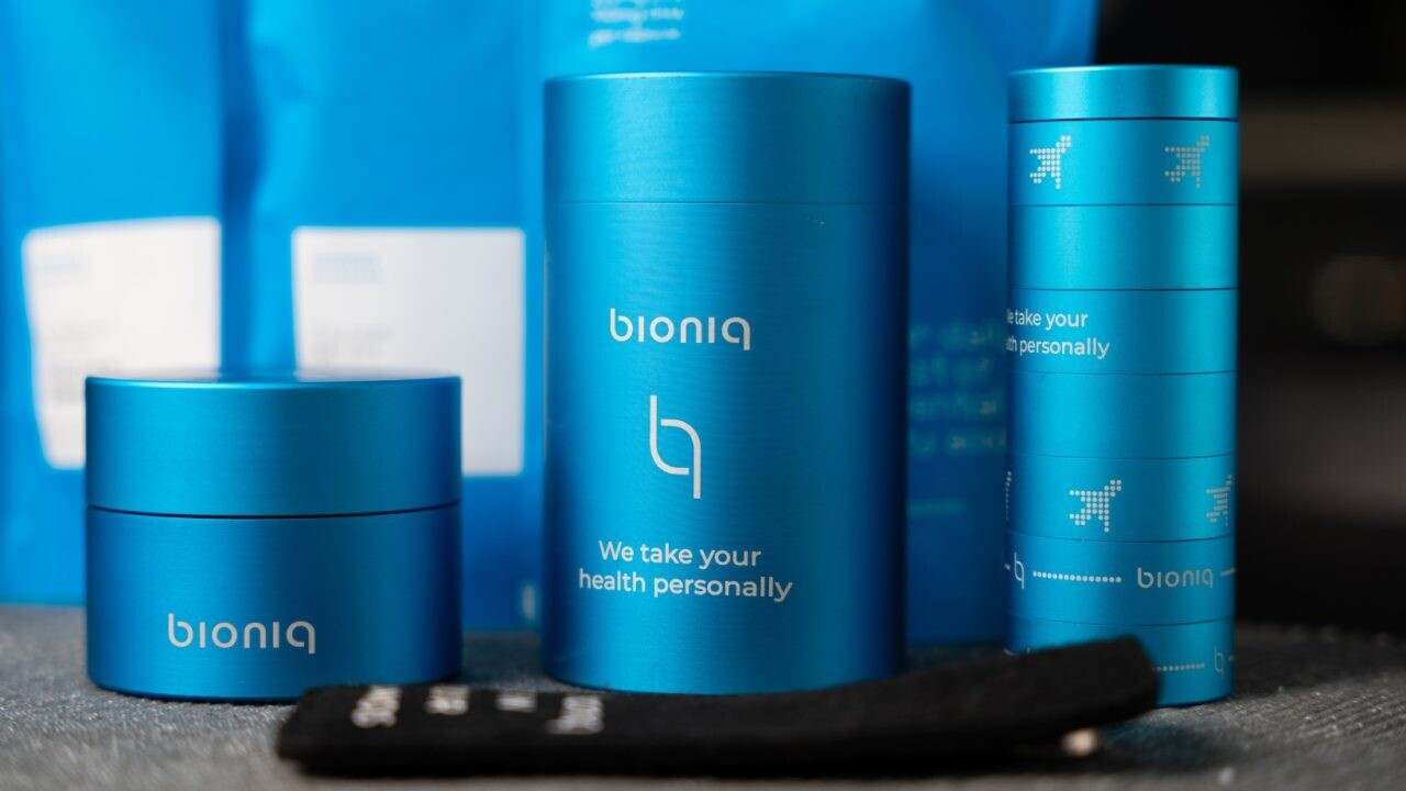 Bioniq taps big data algorithms to make supplements bespoke