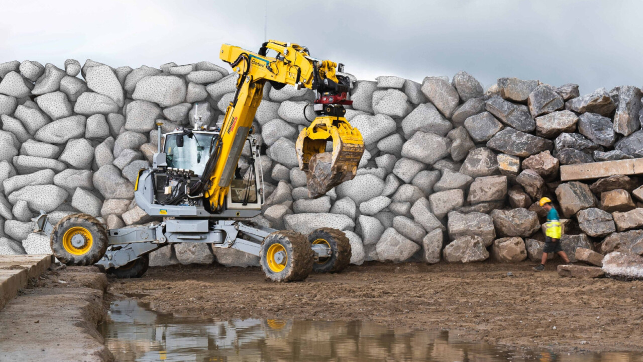 This robotic digger could construct the buildings of the future