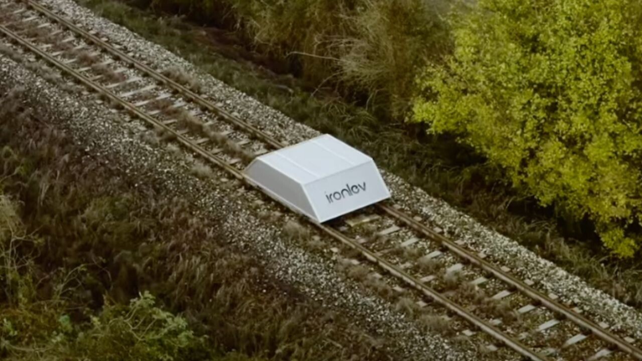 Watch: The first test of a magnetic levitation train on an existing track