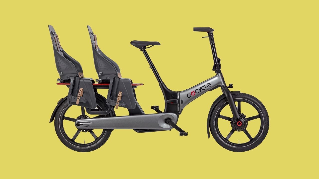 Gocycle releases first pics of F1-inspired folding cargo ebikes