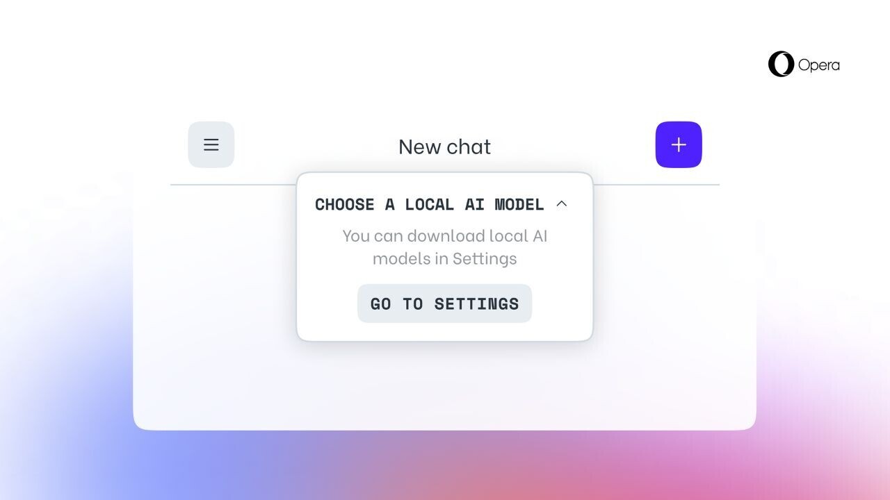 Opera is now the first leading browser with built-in local LLMs