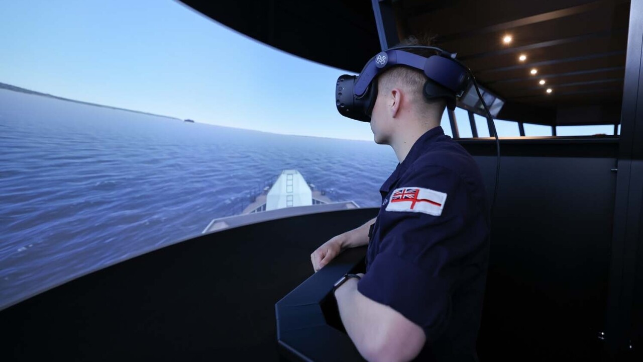British Navy taps VR to train sailors in warship navigation