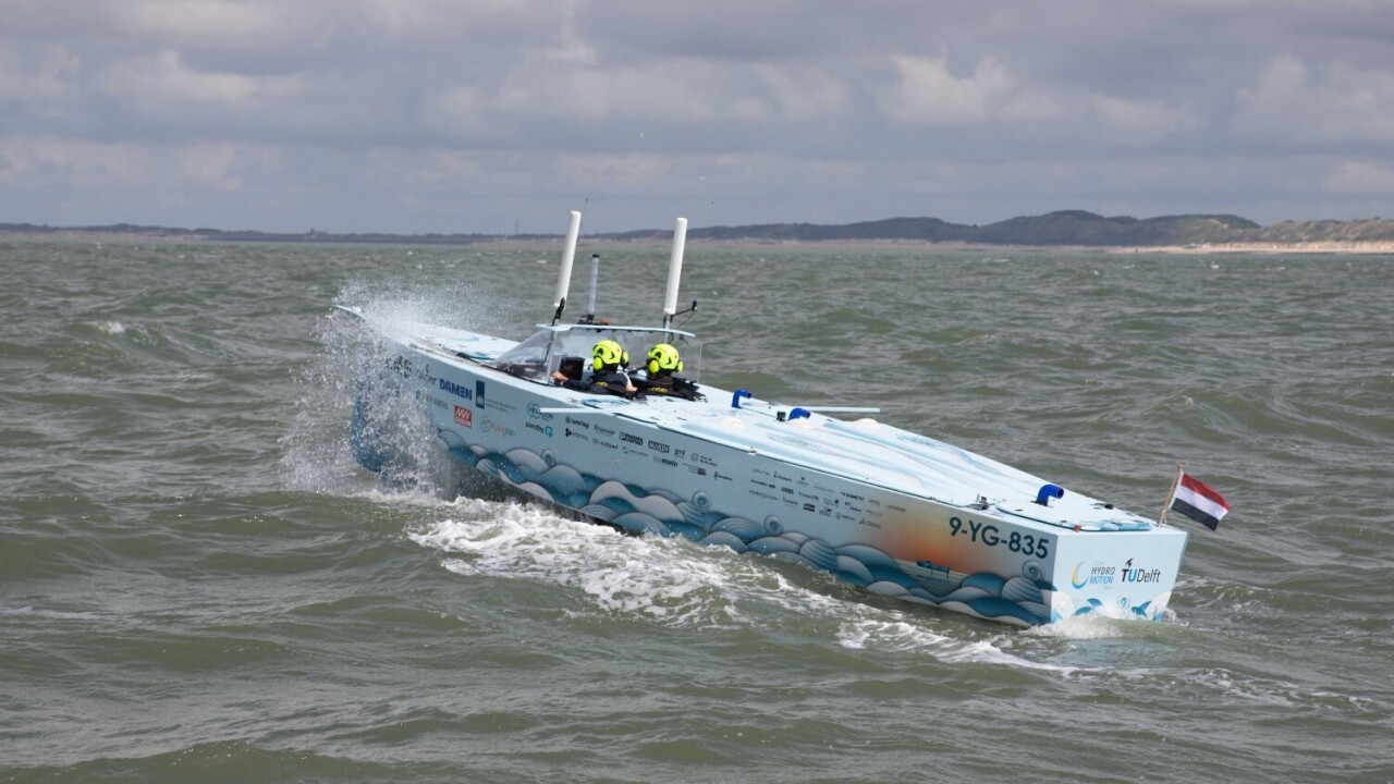 Dutch students cross North Sea in hydrogen boat — but you won’t ride one anytime soon