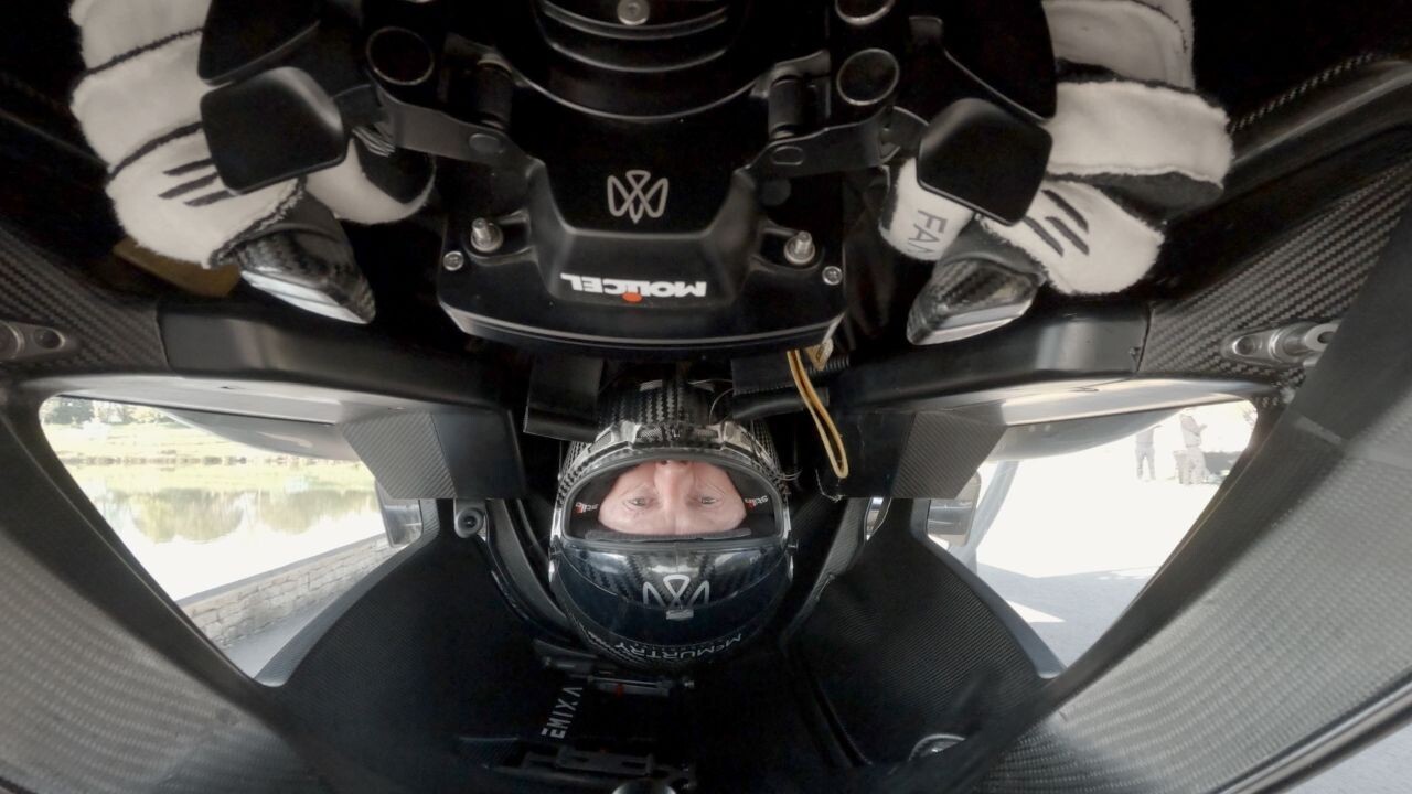 How the McMurtry Spéirling defied gravity to become the first car to drive upside down
