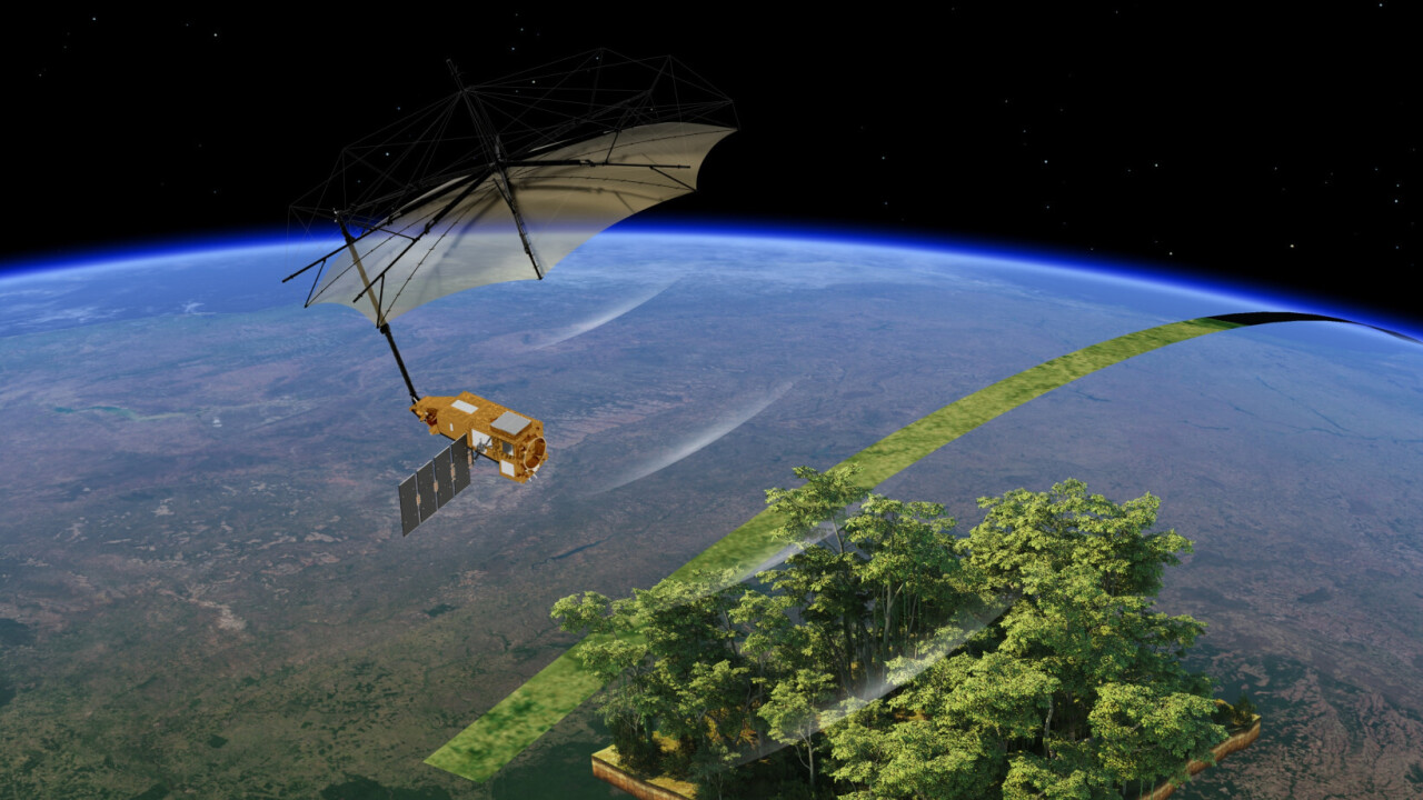 Giant radar ‘umbrella’ launches into space on mission to transform climate science