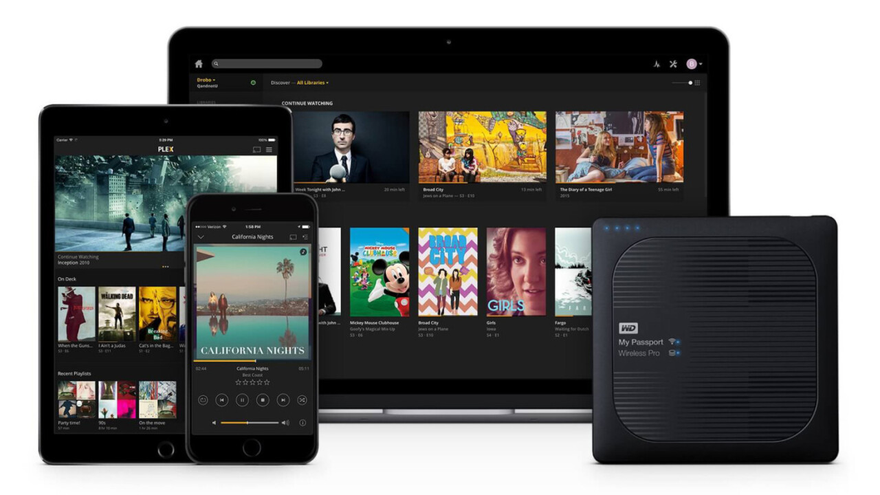 WD's new portable drive lets you take your Plex library with you