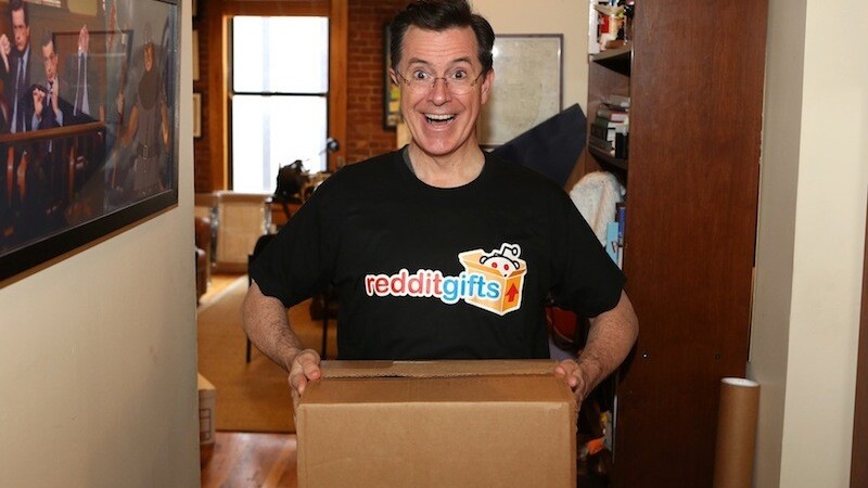 Reddit announces gifts for the troops initiative with Stephen Colbert