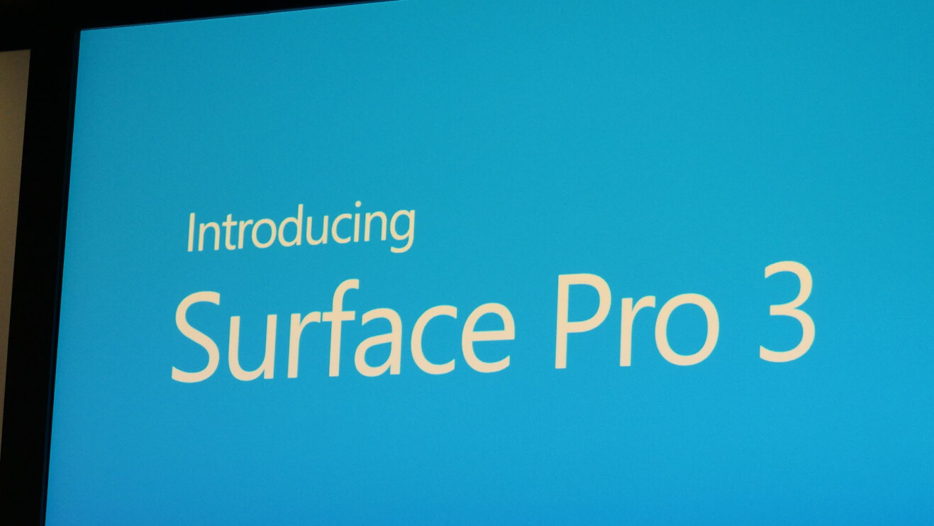 Microsoft announces Surface Pro 3 with 12″ screen, Core i3/i5/i7, kickstand, pen, shipping on June 20 for $799