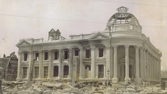 These strangely beautiful photos capture the devastation of the 1906 San Francisco earthquake