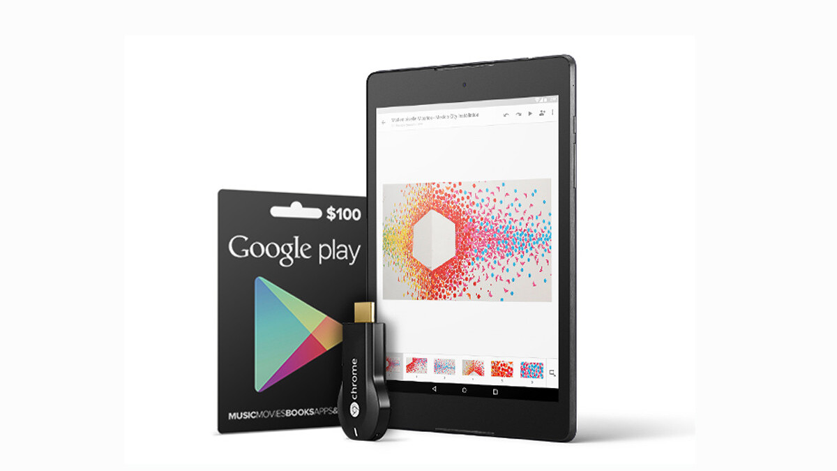 The Google Gadget Giveaway – Win a Nexus 9, Chromecast and $100 of Play credit!
