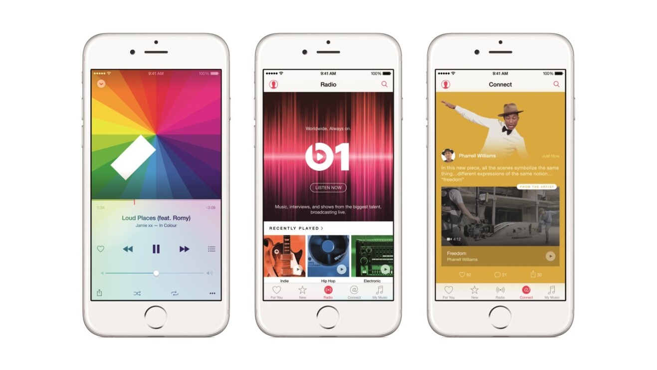 You can’t stream your iTunes library from your computer to your iOS 8.4 devices
