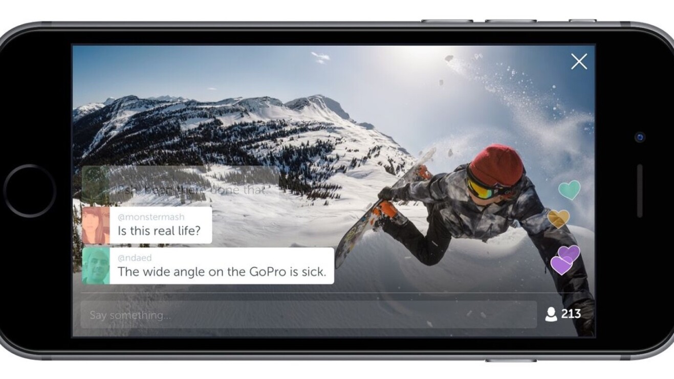 Periscope for iPhone now lets you broadcast live using a GoPro