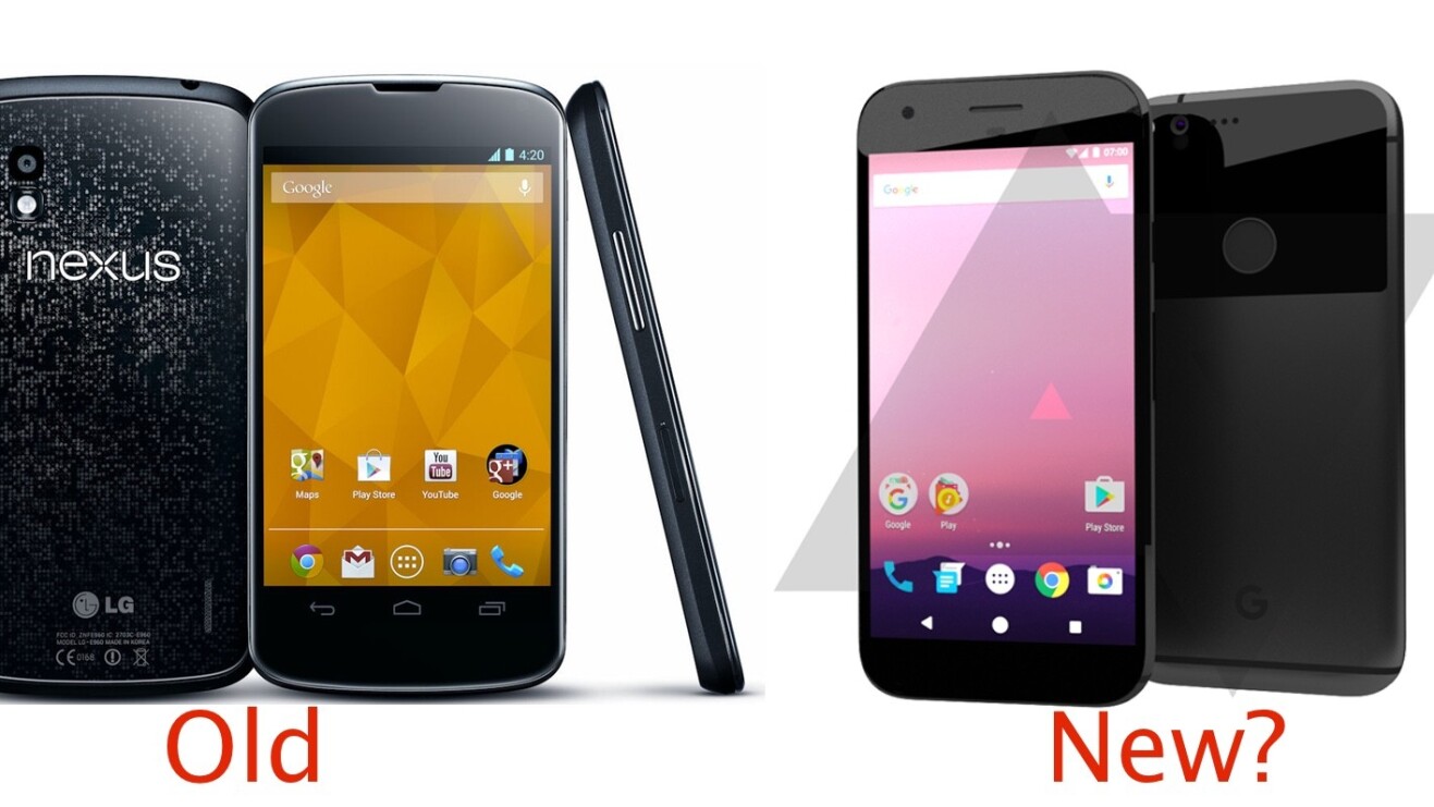Google’s HTC-built 2016 Nexus may look a lot like the 2012 Nexus 4