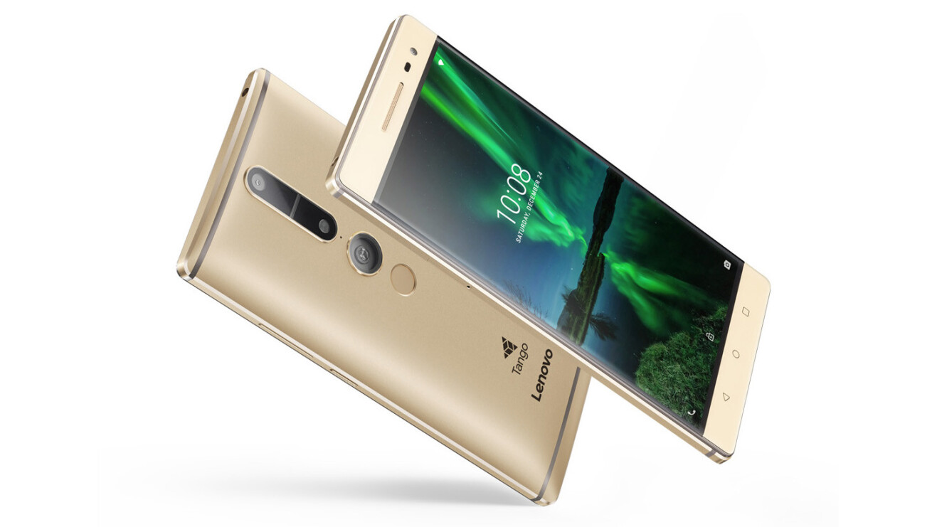 Lenovo’s Phab2 Pro Project Tango phone is delayed until November