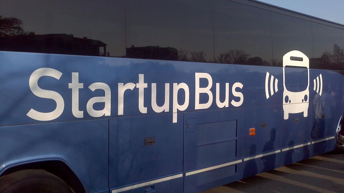 What happens when you put a hackathon on a bus? An awesome podcast