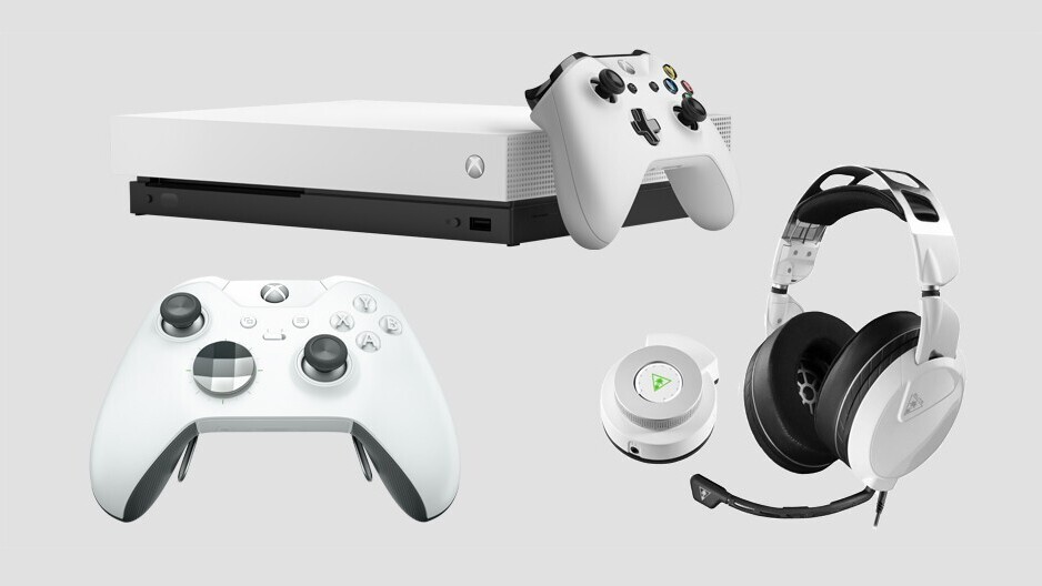The Xbox One X and Elite Controller now come in a clean white for ~~aesthetics~~