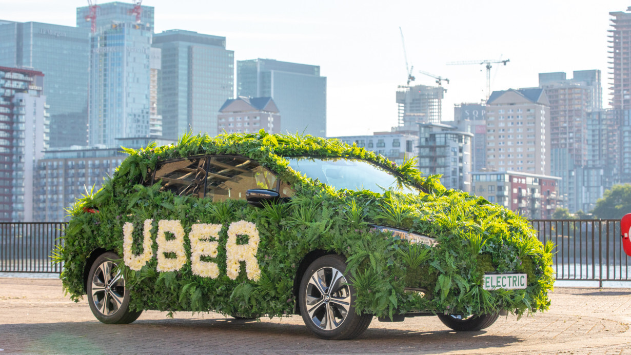 Uber unveils its £200M London Clean Air Plan
