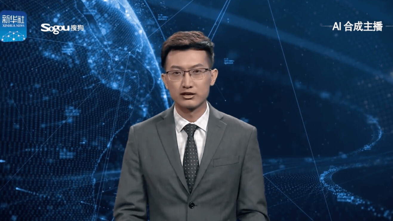 China debuts creepy AI that reads the news like a real(ish) anchor