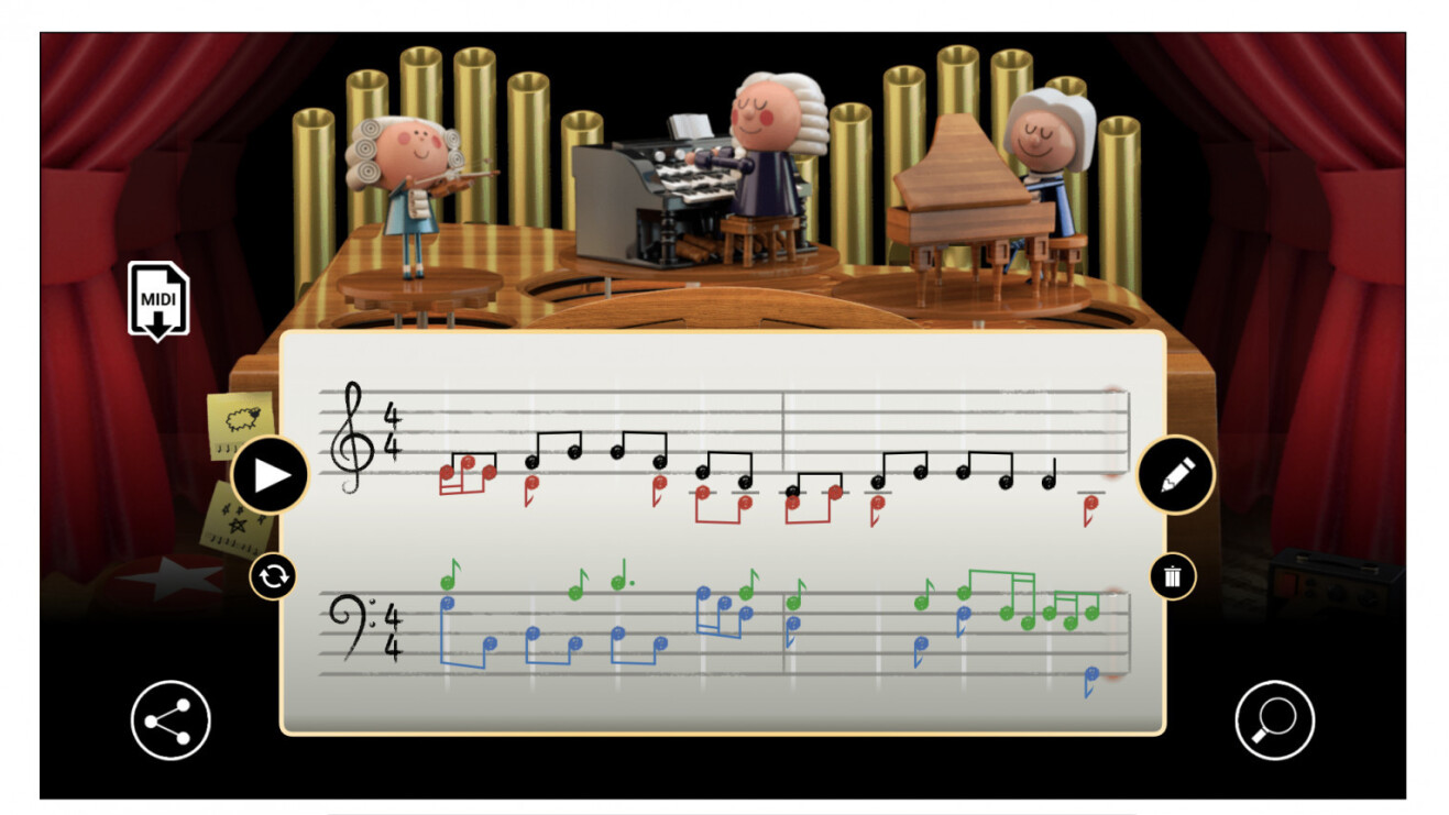 Google’s AI-powered Doodle to celebrate Bach’s birthday is its best ever