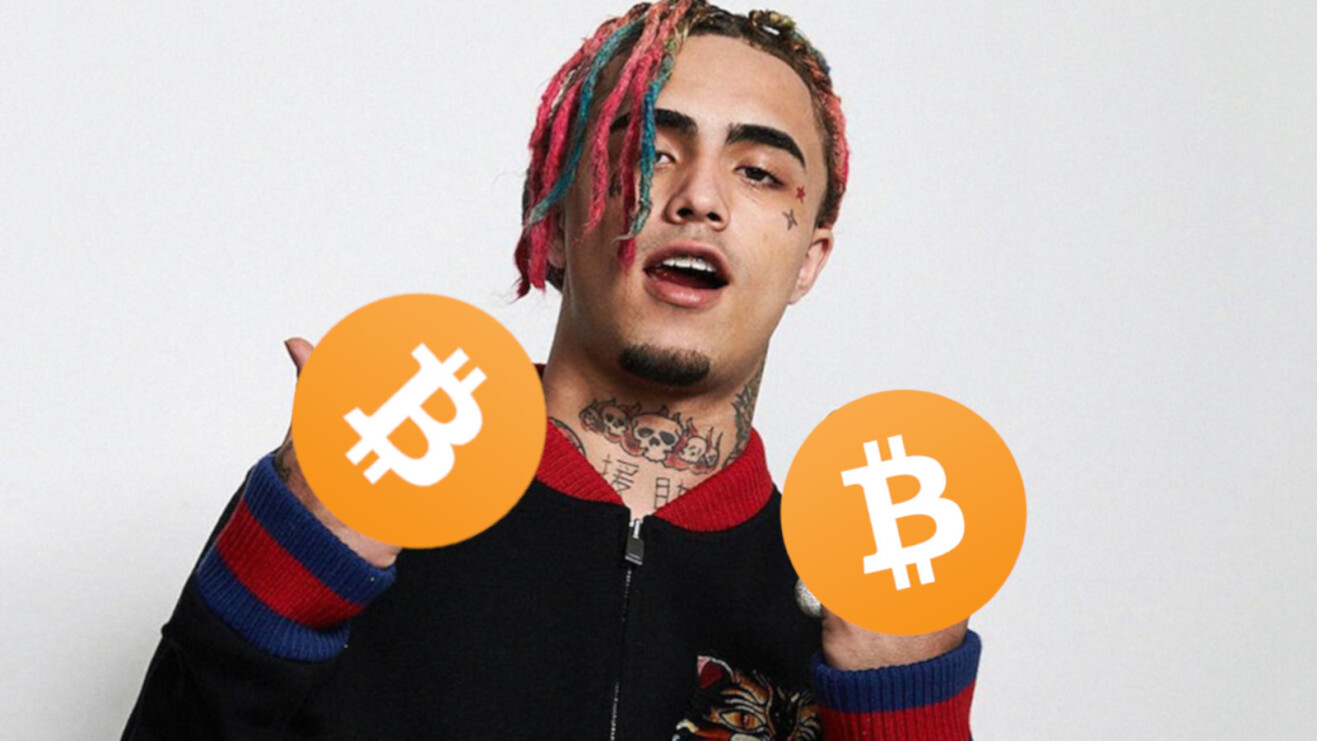 Lil Pump now accepts Bitcoin on his merch store (but will he dump it?)