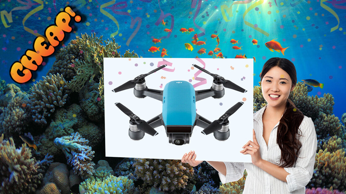 CHEAP: Fly high with $350 off this DJI Spark drone