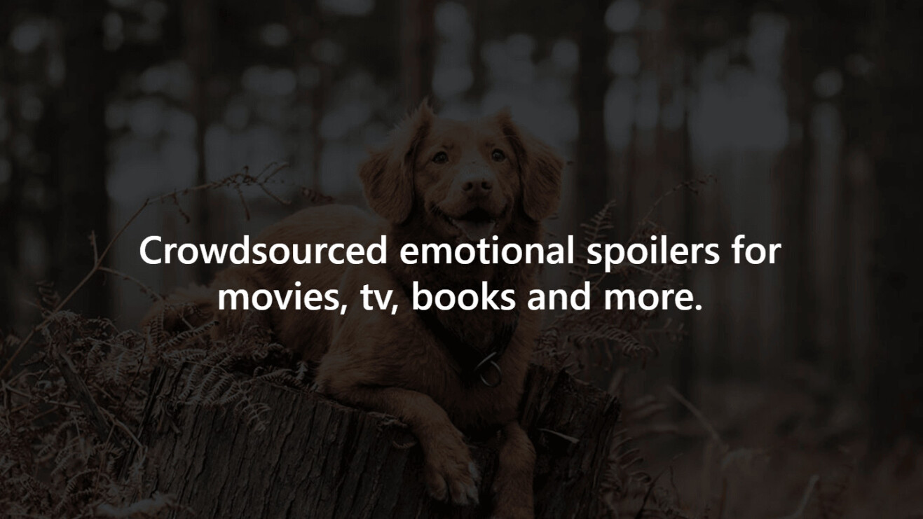 Calling all pet lovers: This website warns you of dog deaths in movies