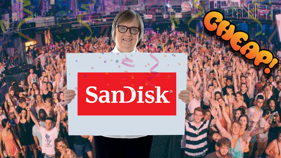 CHEAP: Savor this abundance of succulent SanDisk storage savings