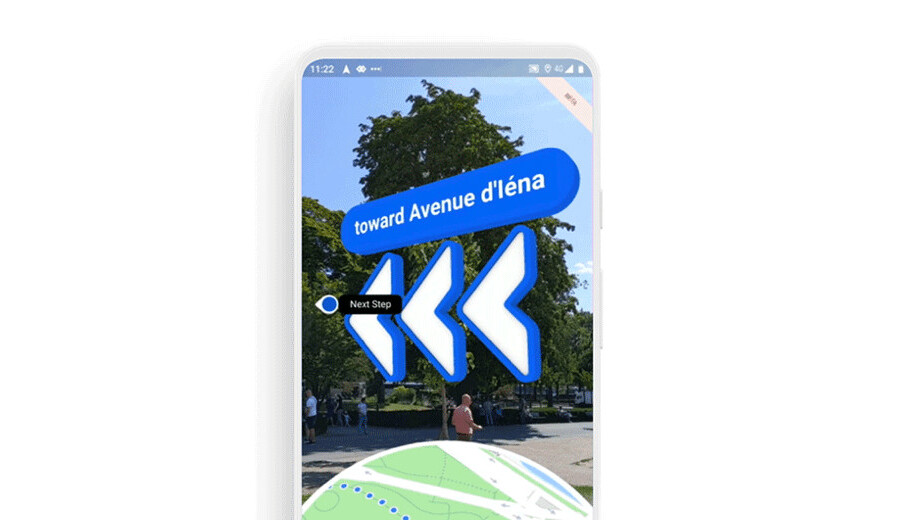Google Maps’ easy-to-follow AR walking navigation feature is rolling out to more phones