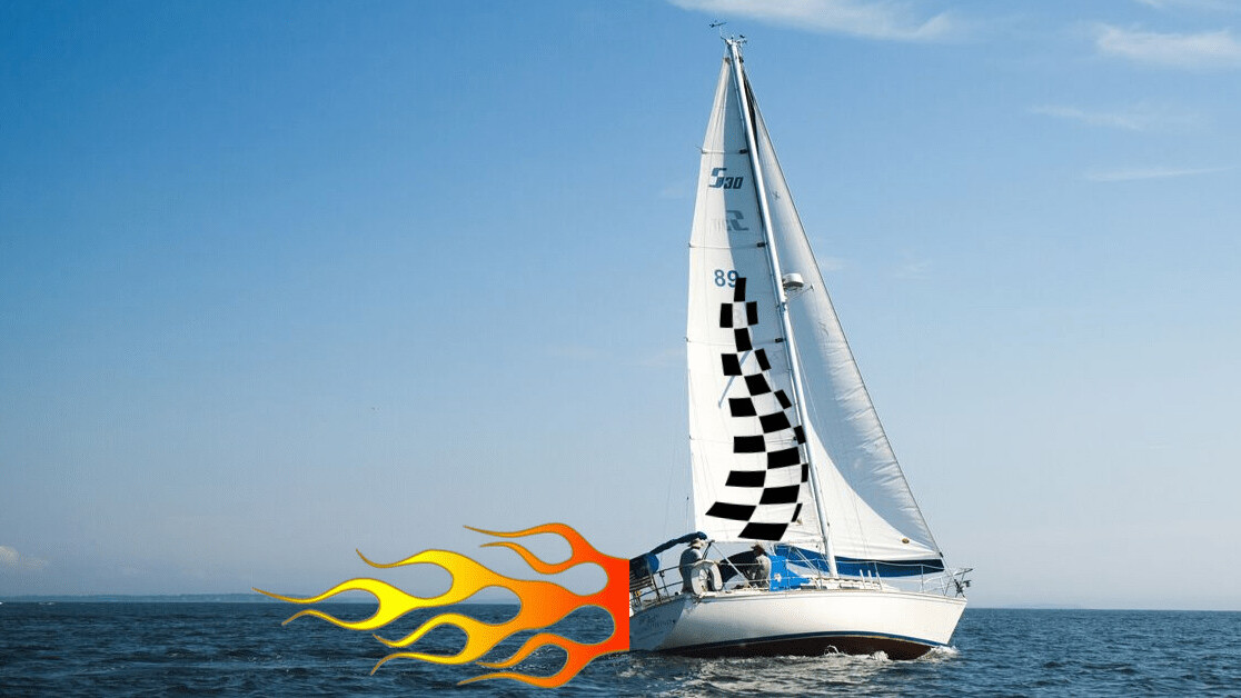An engineer explains how supercharged racing yachts go so fast