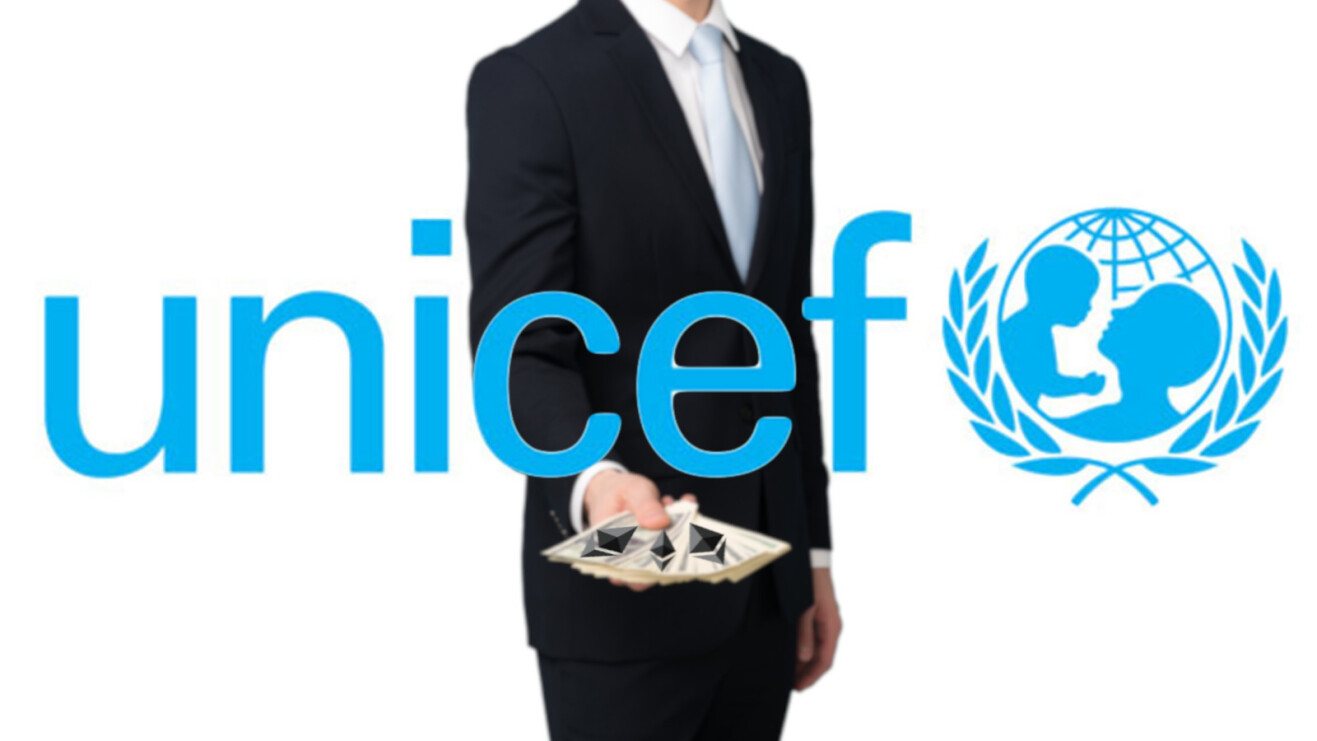 Ethereum Foundation donates $18K to UNICEF’s new cryptocurrency fund