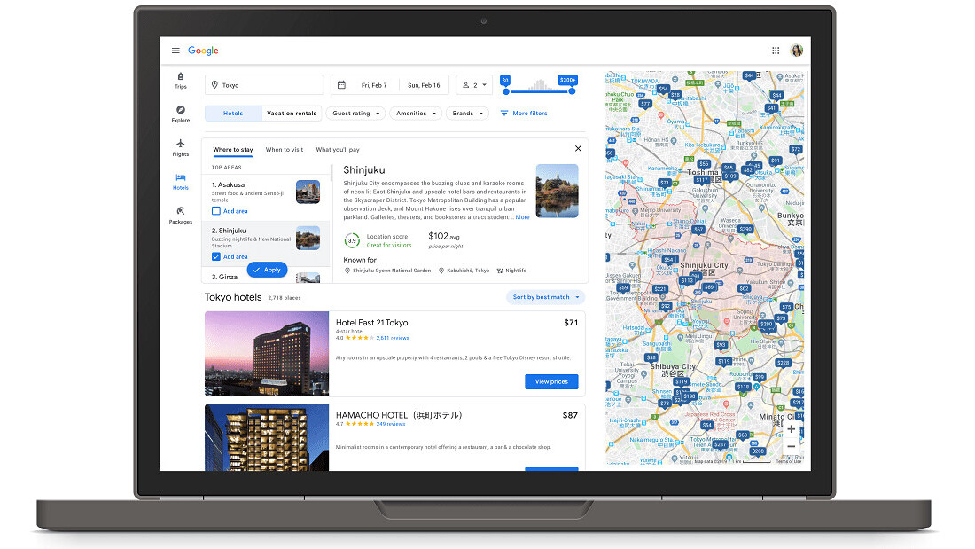 Google’s improved travel search tools are great for planning trips on a budget