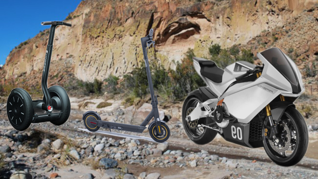 Segway teases electric motorbike and it screams like a banshee