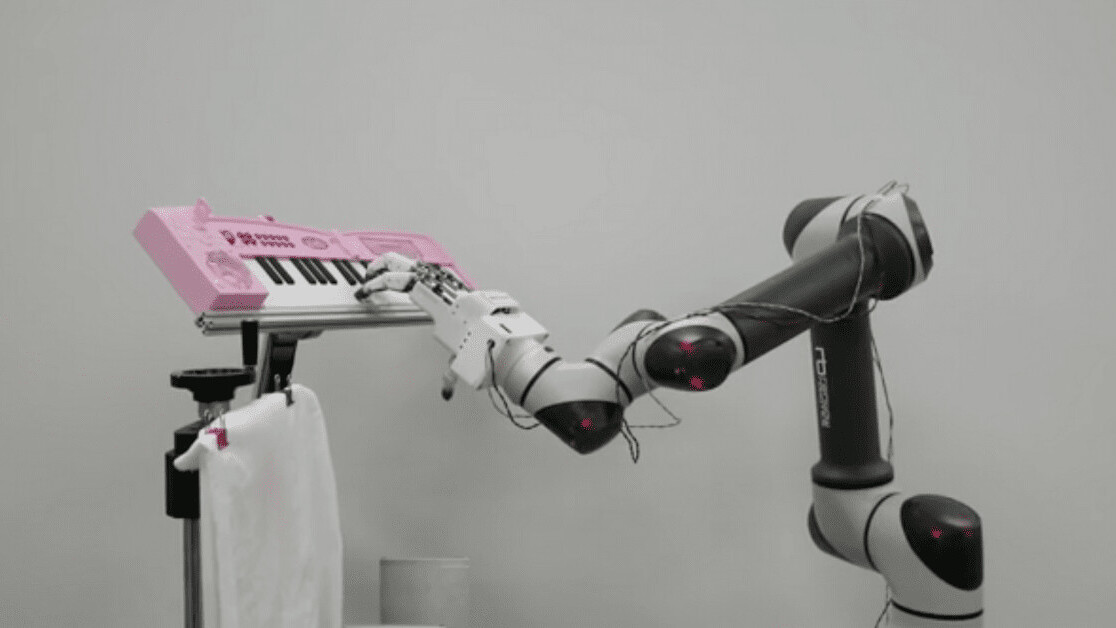 ’World’s strongest’ robotic hand can cut paper, hold eggs — and even play the piano