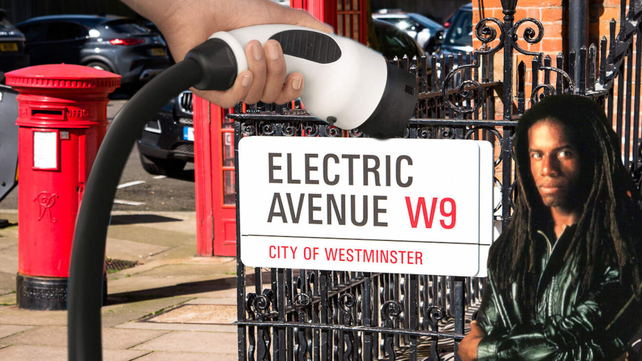 UK gets its first fully electric avenue to charge EVs on the street