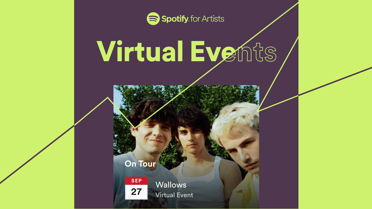 Spotify now lets artists list virtual tour dates on their pages