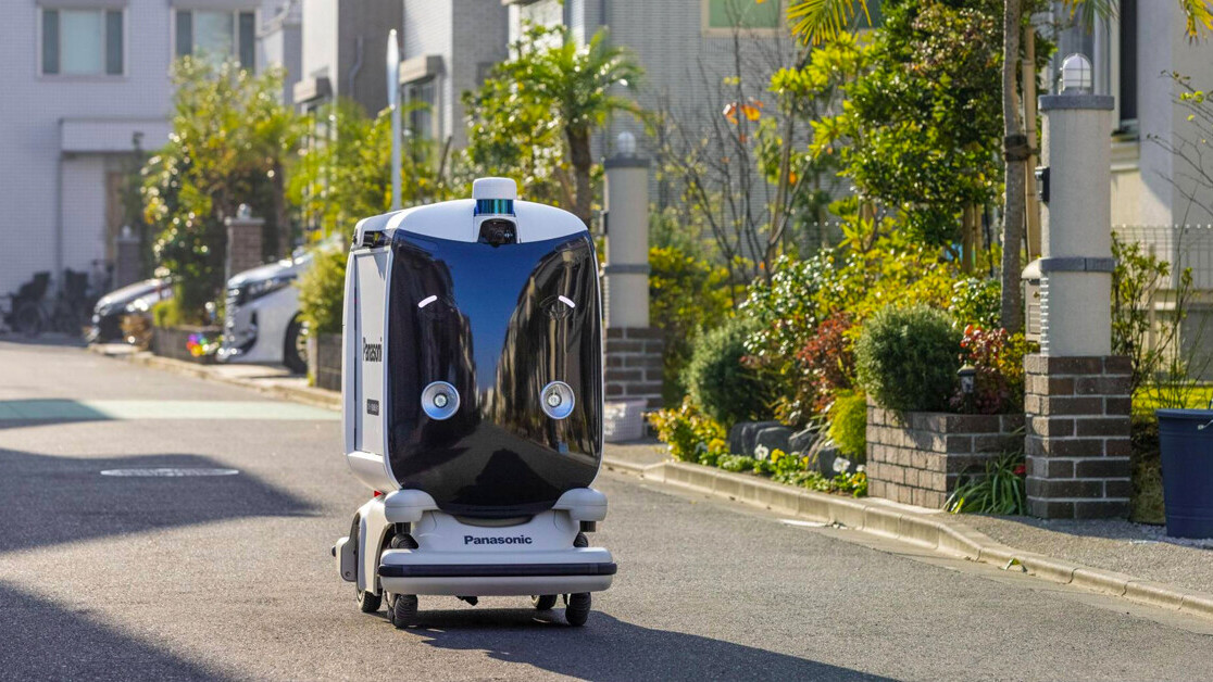 Panasonic is testing Japan’s reaction to its first delivery robots