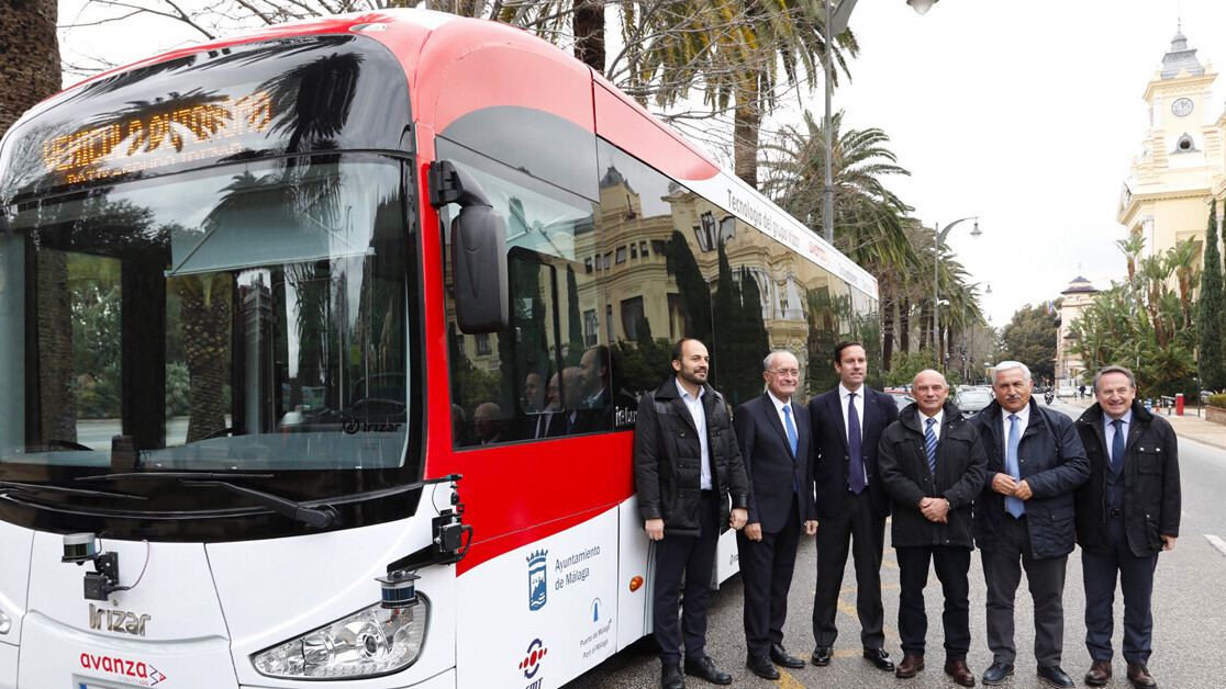 Self-driving electric buses are here, and they’re cruising round Málaga