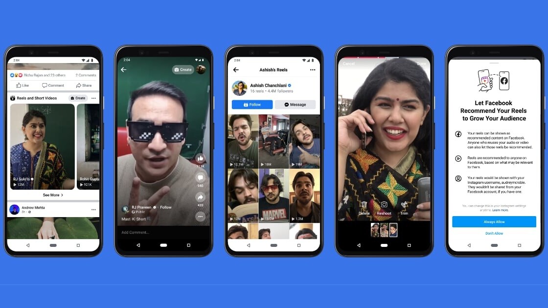 Facebook is now testing Reels…because how else will it beat TikTok?