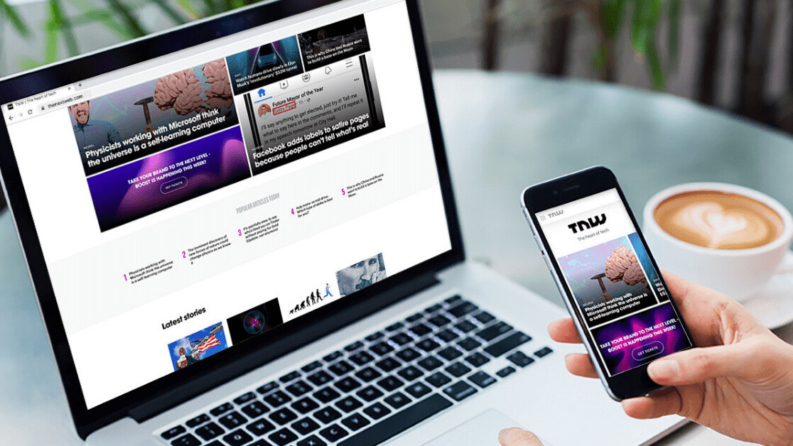 Welcome to TNW’s glorious new website: Faster, smarter, and even better-looking